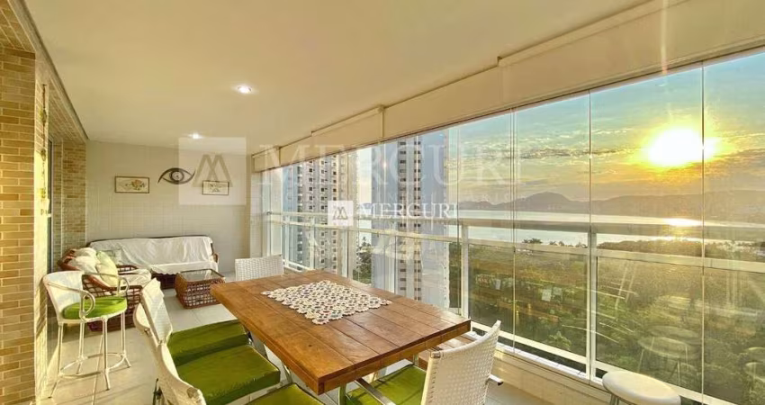 Apartamento com Vista Para o Mar, 3 quartos (3 suítes) à venda, 158 m² por R$ 1.380.000 - Enseada - Guarujá/SP - Imobiliária Mercuri