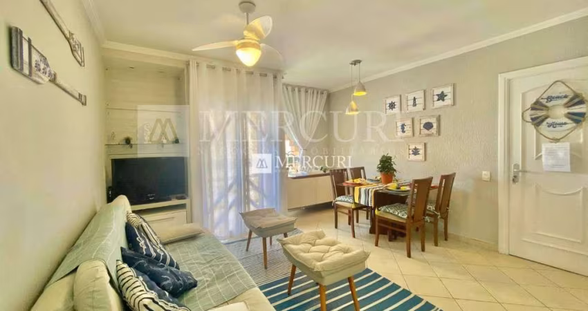 Apartamento Repaginado com 2 quartos (1 suíte) à venda, 76 m² por R$ 330.000 - Enseada - Guarujá/SP - Imobiliária Mercuri