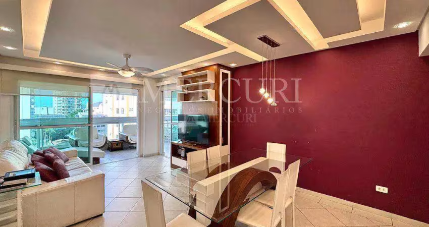 Apartamento no guarujá, enseada, 3 quartos, 3 suítes e varanda goumert - mercuri imóveis - imobiliária no guarujá