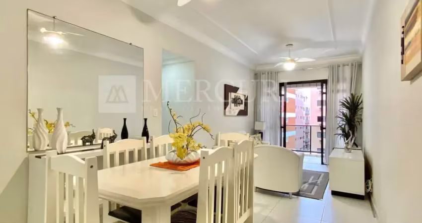 Apartamento no guarujá, enseada, 2 quartos, sala para 2 ambientes e sacada - mercuri imóveis - imobiliária no guarujá