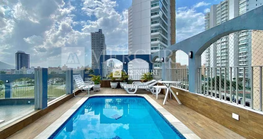 Cobertura com Piscina 3 quartos (1 suíte) à venda, 160 m² por R$ 1.280.000 - Enseada - Guarujá/SP - Imobiliária Mercuri