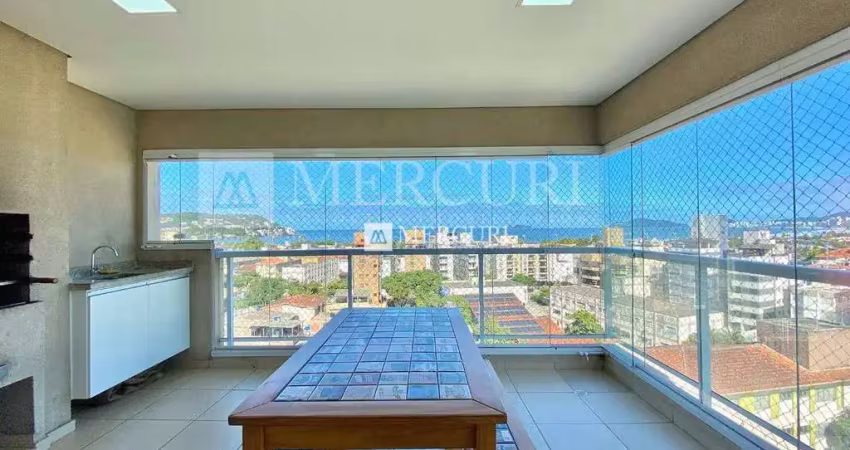 Apartamento com vista para o mar, 2 quartos (1 suíte) à venda, 71 m² por r$ 650.000 - enseada - guarujá/sp - imobiliária mercuri