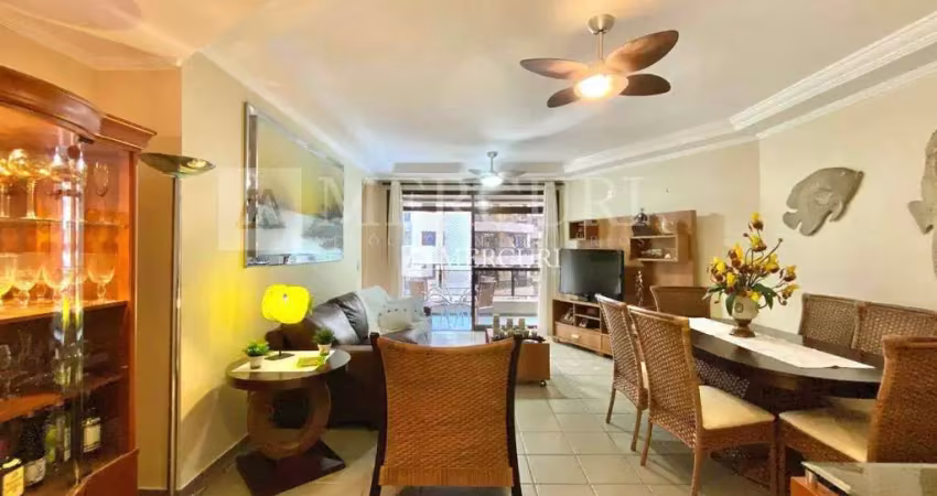 Apartamento com 3 quartos (2 suítes) à venda, 158 m² por r$ 850.000 - prédio com lazer - pitangueiras - guarujá/sp – imobiliária mercuri