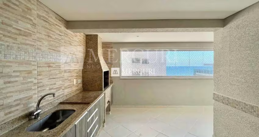 Apartamento no guarujá, astúrias, com varanda gourmet, 3 quartos.