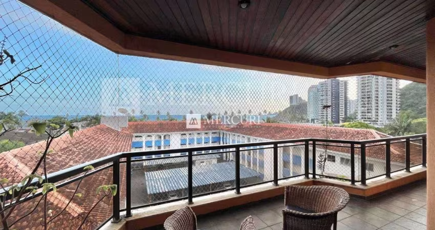Apartamento com 3 dormitórios à venda, 137 m² por R$ 750.000,00 - Enseada - Guarujá/SP