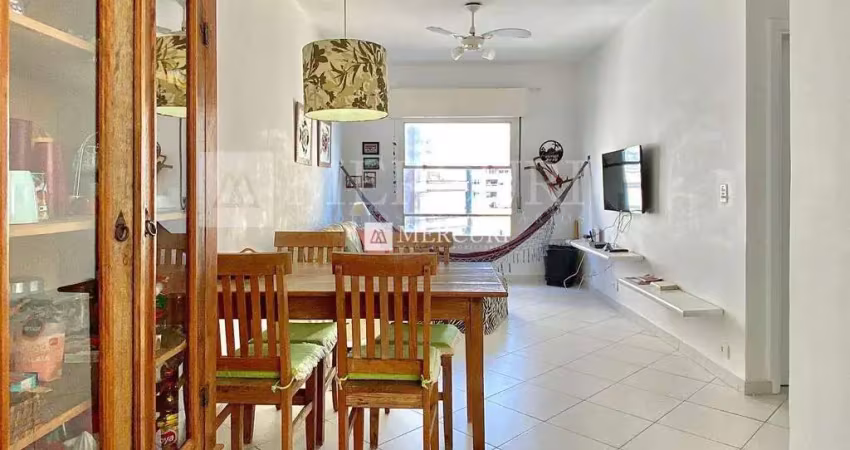 Apartamento no guarujá, pitangueiras, 2 quartos e sala para 2 ambientes - mercuri imóveis - imobiliária no guarujá
