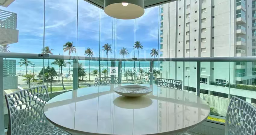 Apartamento no guarujá, enseada, com vista mar, 2 suítes, varanda gourmet e piscina - mercuri imóveis - imobiliária no guarujá