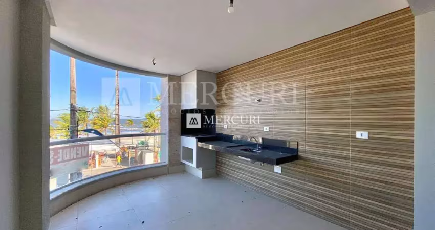Apartamento no guarujá, enseada, 3 quartos sendo 2 suítes e sacada gourmet - mercuri imóveis - imobiliária no guarujá