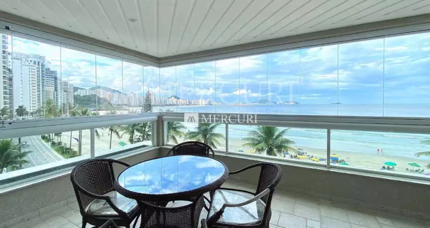 Apartamento astúrias, 3 quartos à venda por r$ 2.300.000 - imobiliária guarujá