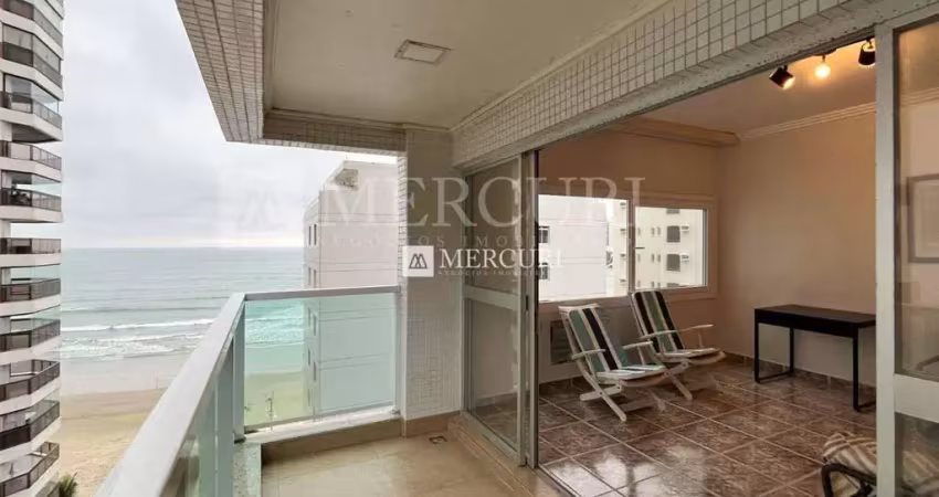 Apartamento com vista para o mar, com 3 quartos (3 suítes) à venda, 157 m² por r$ 1.060.000 - jardim astúrias - guarujá/sp – imobiliária mercuri
