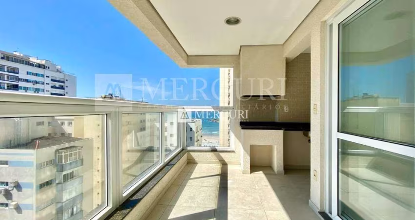 Apartamento com Varanda Gourmet, 3 quartos (1 suíte) à venda, 100 m² por R$ 1.020.000 - Pitangueiras - Guarujá/SP - Imobiliária Mercuri