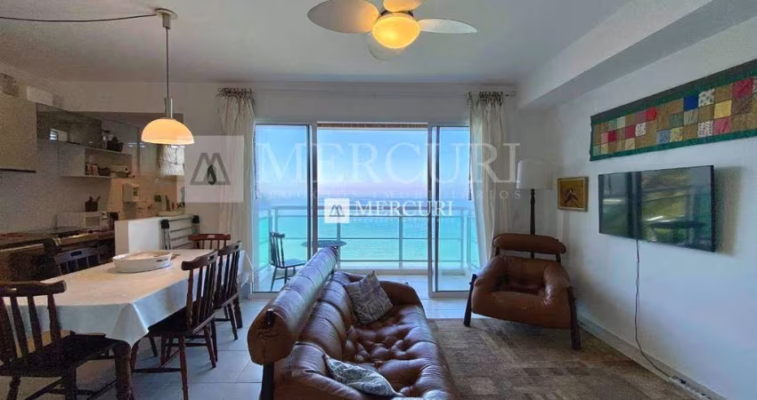 Apartamento com Vista para o Mar, 2 quartos (2 suítes) à venda, 80 m² por R$ 950.000 - Enseada - Guarujá/SP - Imobiliária Mercuri