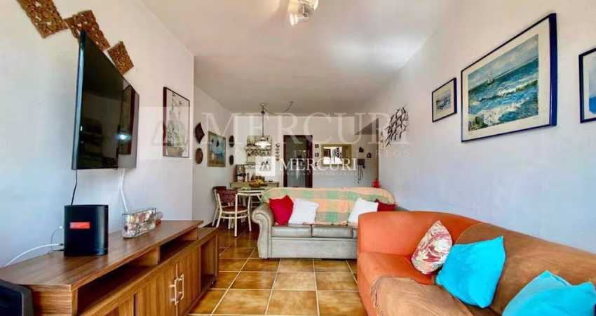 Apartamento com Duas Sacadas e Vista para o Mar na Enseada, Guarujá
