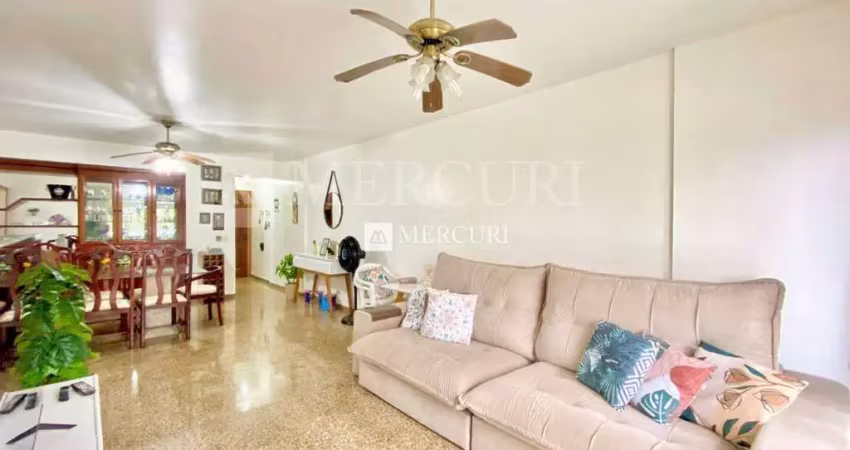 Apartamento Amplo com 3 quartos (1 suíte) à venda, 144 m² por R$ 750.000 - Pitangueiras - Guarujá/SP - Imobiliária Mercuri