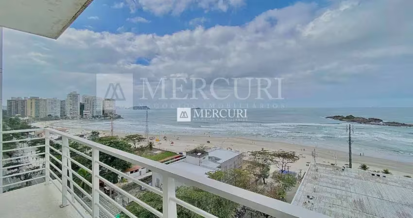 Apartamento frente mar, com 4 quartos à venda, 210 m² por r$ 1.500.000 - pitangueiras - guarujá/sp – imobiliária mercuri