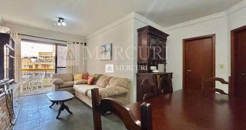 Apartamento com Sacada, 3 quartos (1 suíte) à venda, 110 m² por R$ 520.000 - Enseada - Guarujá/SP - Imobiliária Mercuri
