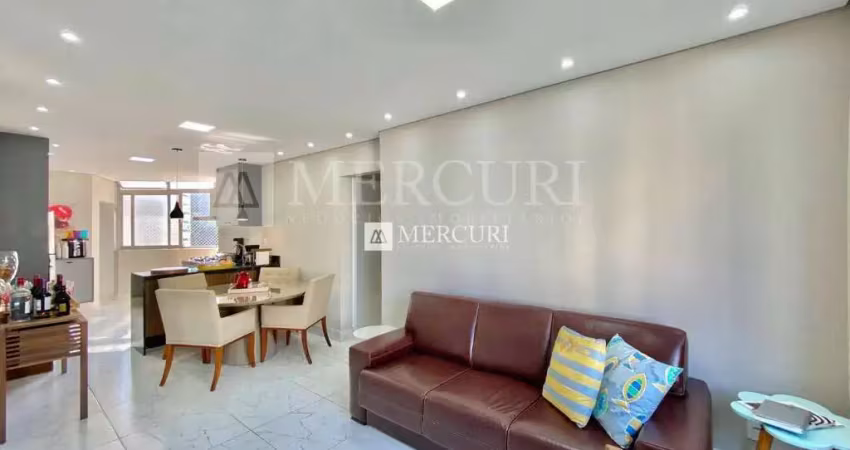 Apartamento reformado com 2 quartos (1 suíte) à venda, 85 m² por r$ 600.000 - pitangueiras - guarujá/sp - imobiliária mercuri