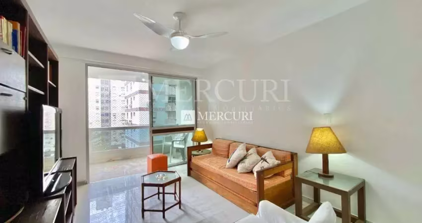 Apartamento com vista para o mar, 2 quartos (1 suíte) à venda, 98 m² por r$ 720.000 - pitangueiras - guarujá/sp - imobiliária mercuri