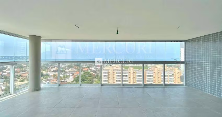 Apartamento com Vista para o Mar, 3 quartos (1 suíte) à venda, 110 m² por R$ 1.700.000 - Enseada - Guarujá/SP - Imobiliária Mercuri