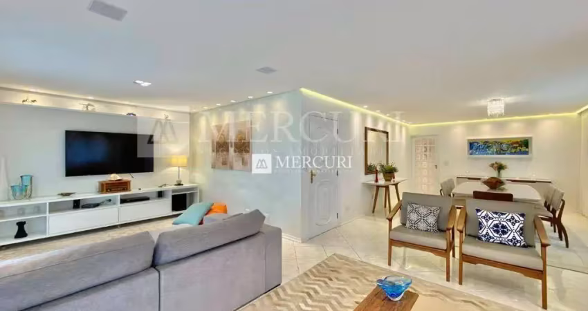 Apartamento decorado com 4 quartos (4 suítes) à venda, 230 m² por r$ 1.300.000 - pitangueiras - guarujá/sp - imobiliária mercuri