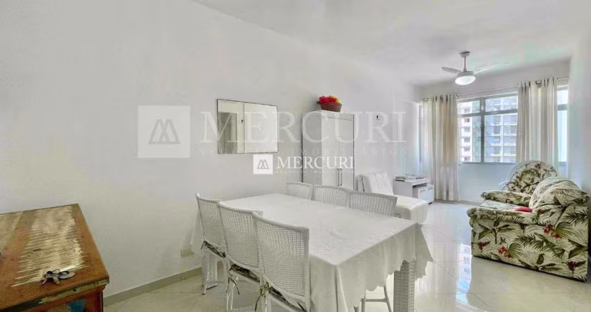 Apartamento no Guarujá, Praia das Pitangueiras, com Vista Parcial para o Mar, Barra Funda