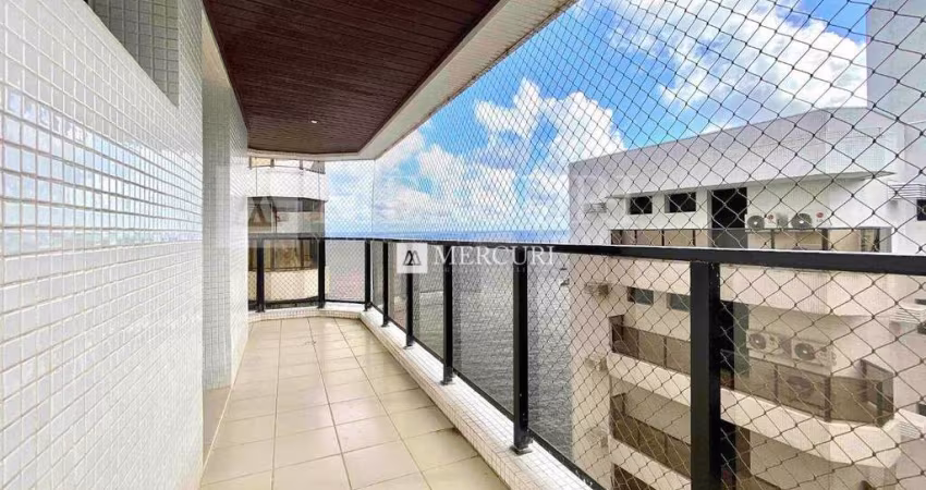 Apartamento com Vista para o Mar no Costão das Tartarugas, Guarujá