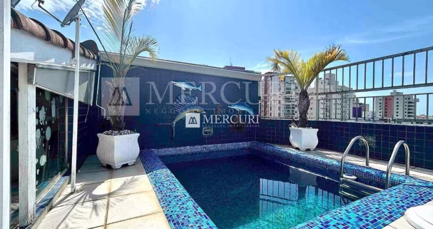 Cobertura com Piscina na Praia da Enseada, Guarujá
