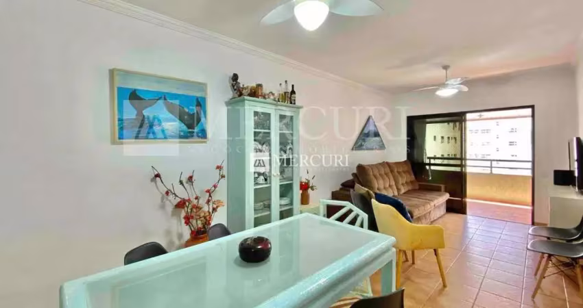 Apartamento à venda no guarujá – praia das pitangueiras, 3 quartos e vista parcial para o mar