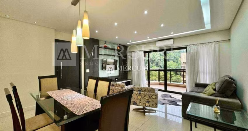 Apartamento à venda no Guarujá. Praia das Pitangueiras. Barra Funda, Mobiliado e Decorado.