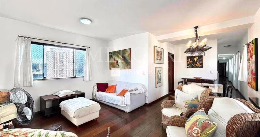 Apartamento no Guarujá, Pitangueiras, Amplo e Mobiliado