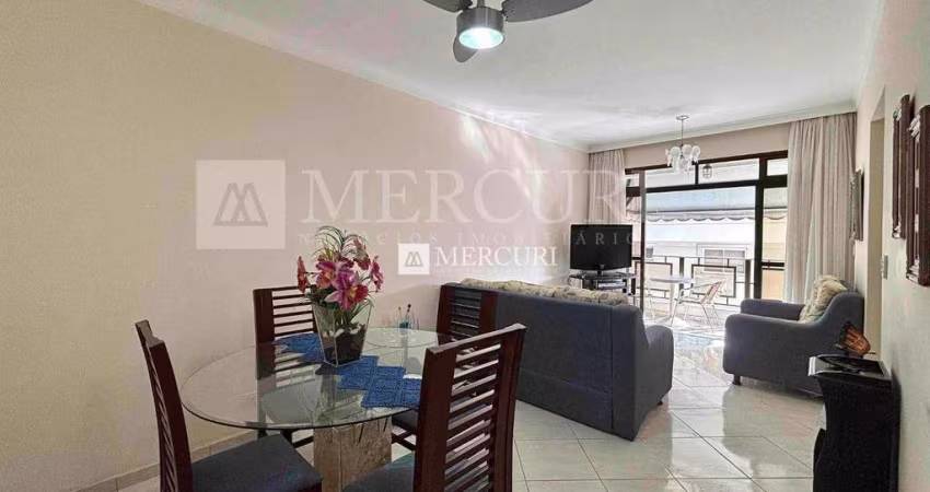 Apartamento no Guarujá, Enseada, decorado e mobiliado