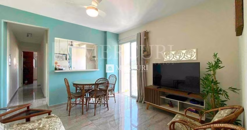 Apartamento no Guarujá, Enseada, com Vista Mar e 1 dormitório