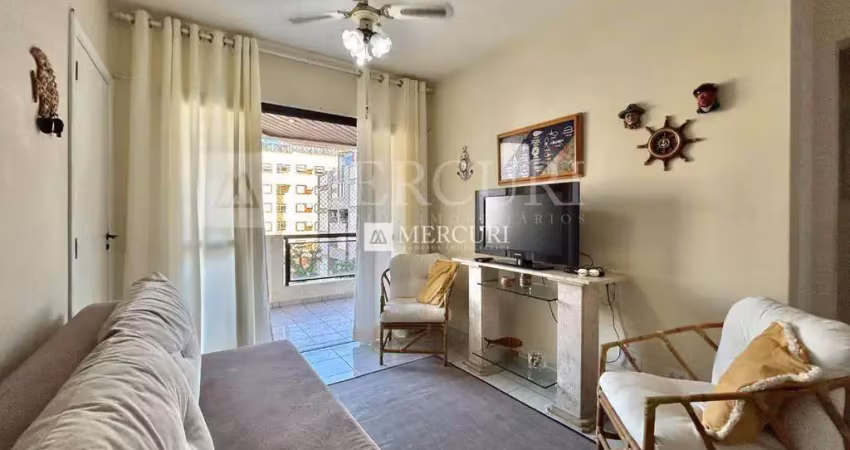 Apartamento no guarujá, enseada, com sacada - mercuri imóveis - imobiliária no guarujá