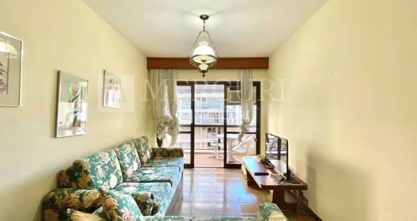 Apartamento amplo com 3 quartos (1 suíte) à venda, 100 m² por r$ 610.000 - prédio com lazer - pitangueiras - guarujá/sp – imobiliária mercuri