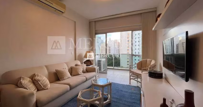 Apartamento no guarujá, pitangueiras, com sacada e 3 quartos - mercuri imóveis - imobiliária no guarujá