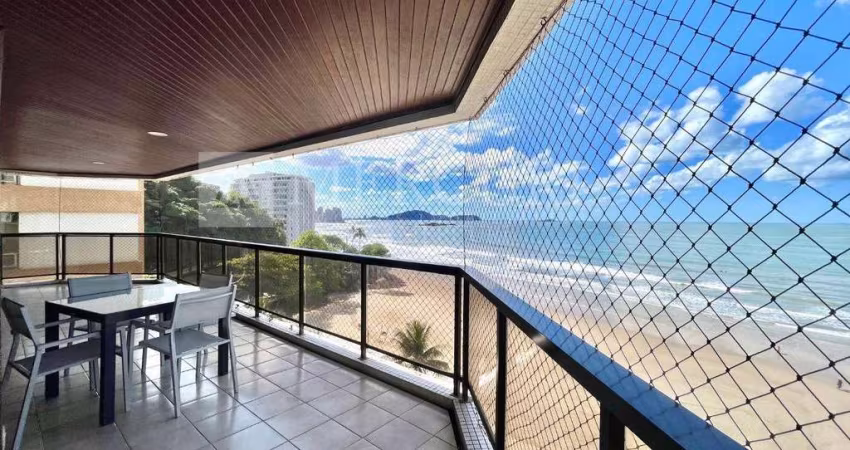 Apartamento no Guarujá, Jardim Astúrias, Vista Mar, 4 Quartos