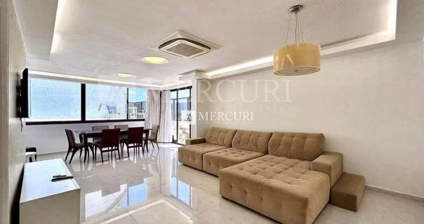 Cobertura com 3 dormitórios para alugar, 214 m² por R$ 5.700,00/mês - Enseada - Guarujá/SP