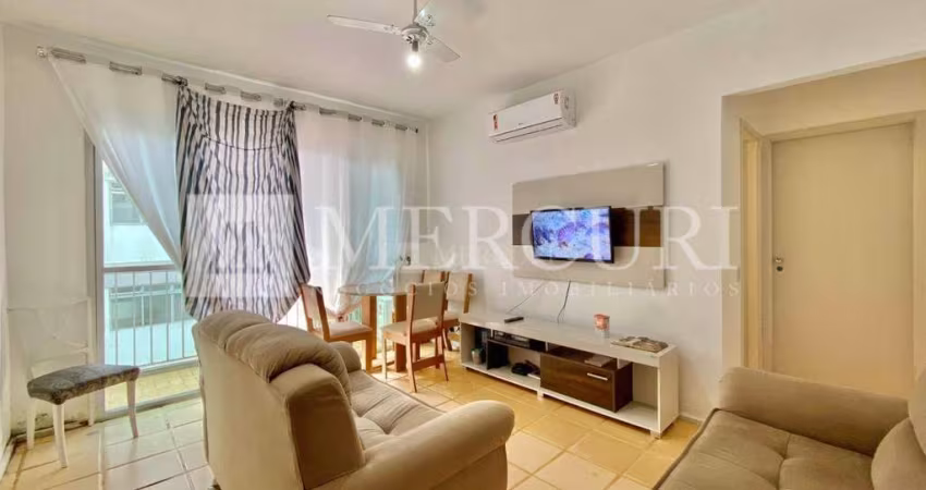 Apartamento no Guarujá, Enseada, Mobiliado, 1 quarto.
