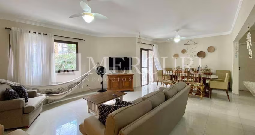 Apartamento no Guarujá, Enseada, 3 suítes, Sacada