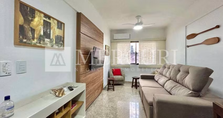 Apartamento no Guarujá, Enseada, Mobiliado, 1 Suíte.