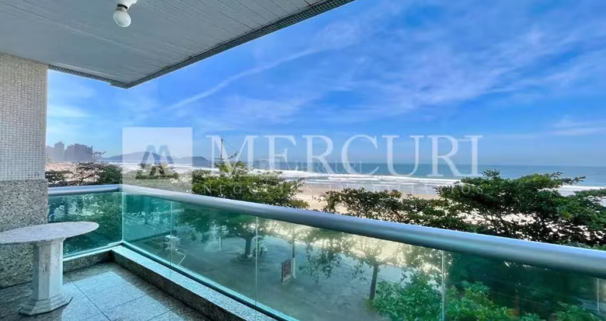 Apartamento no guarujá, praia das pitangueiras, barra funda. prédio com localização privilegiada de frente para o mar.