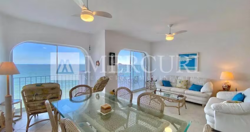 Apartamento no guarujá, pitangueiras, frente para o mar, vista mar, 3 quartos sendo 1 suíte.