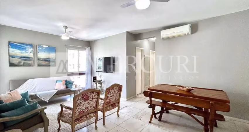 Apartamento no Guarujá, Pitangueiras, Há 100 Metros da Praia, com 2 Quartos.