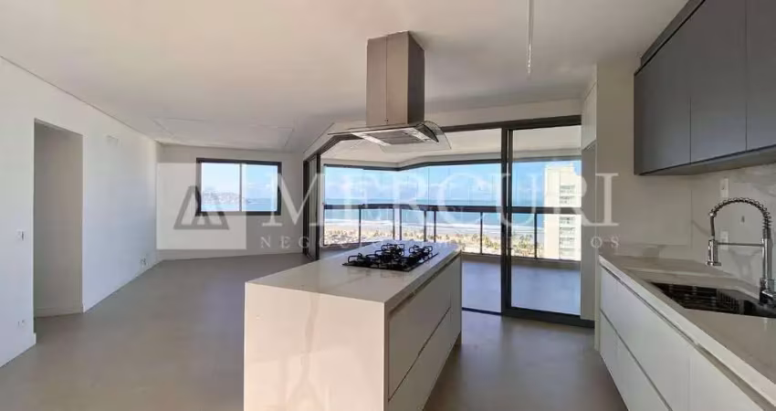 Apartamento no guarujá, enseada, com varanda gourmet, com 3 quartos - mercuri imóveis - imobiliária no guarujá