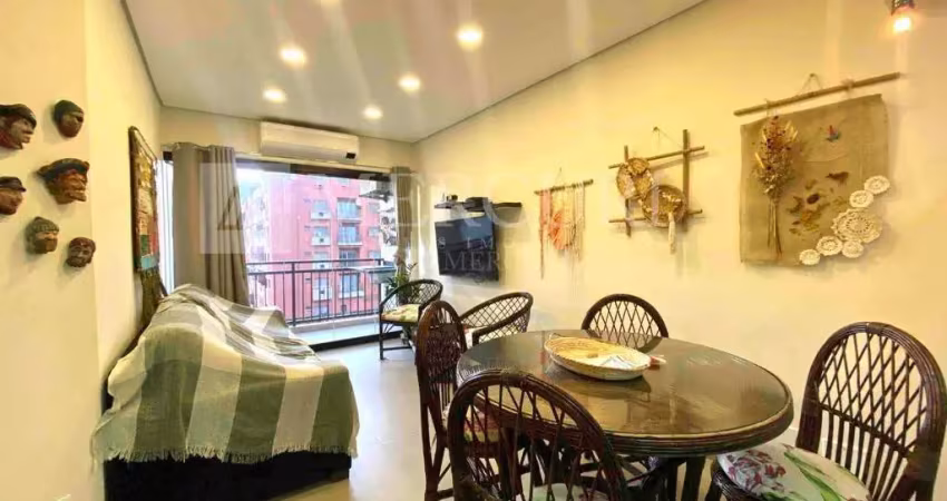 Apartamento no guarujá, tombo, reformado ,1 suite - mercuri imóveis guarujá