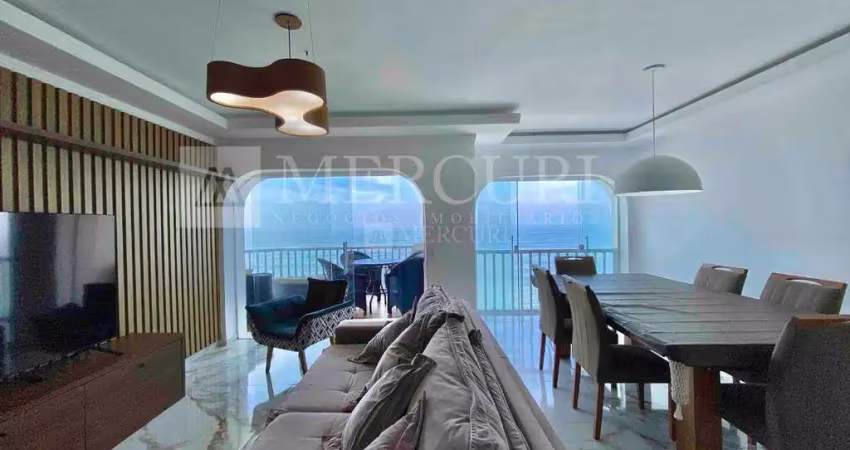 Apartamento no guarujá, pitangueiras, frente mar, reformado, 3 quartos sendo 1 suíte - mercuri imóveis - imobiliária no guarujá