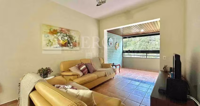 Apartamento no guarujá, pitangueiras,  3 quartos, sala com 2 ambientes e sacada com vista arborizada - mercuri imóveis - imobiliária no guarujá