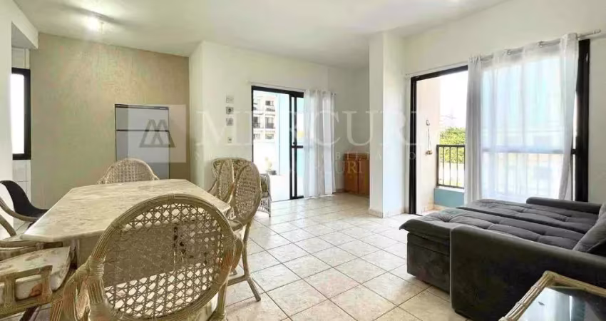 Cobertura no guarujá, tombo, sala ampla, 3 quartos e sacada  - mercuri imóveis - imobiliária no guarujá