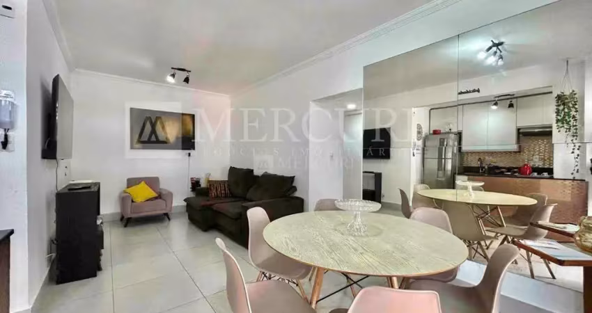 Apartamento no guarujá, pitangueiras, 2 quartos, sendo 1 suíte, repaginado - mercuri imóveis - imobiliária no guarujá