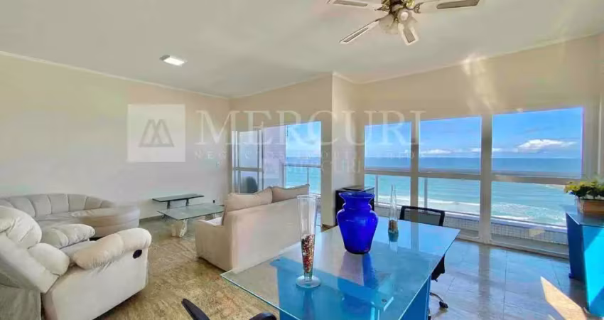 Apartamento no guarujá, pitangueiras, 3 quartos, sendo 1 suíte e sacada com vista total para o mar - mercuri imóveis - imobiliária no guarujá